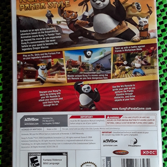 "Kung Fu Panda" for Wii - Picture 2 of 6